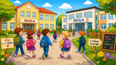 Rozdělení žáků 1. ročníku do tříd